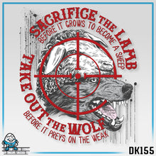 Load image into Gallery viewer, DK155: The Wolf of Sheepstreet - Unisex S/S T-Shirt
