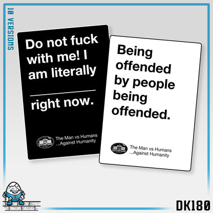 DK180: Humans Against Humanity (Offended Edition) - Unisex S/S T-Shirt