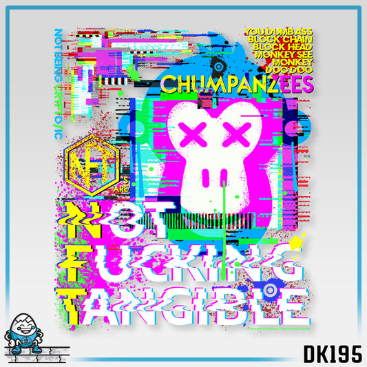 DK195: NFT Chumpanzees - Ladies Raceback Tank