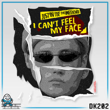 Load image into Gallery viewer, DK202: Can&#39;t Feel My Face - Unisex S/S T-Shirt
