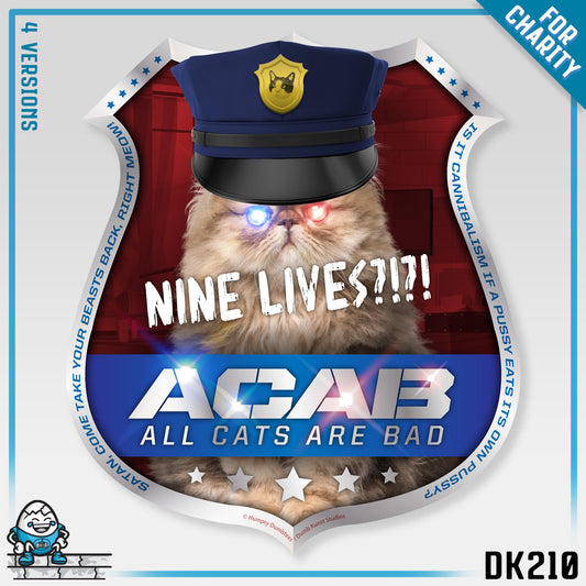 DK210: A.C.A.B. (Cats Edition) - Ladies Raceback Tank