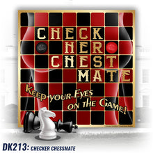 Load image into Gallery viewer, DK213: Checker Chessmate - Men&#39;s Short Sleeve
