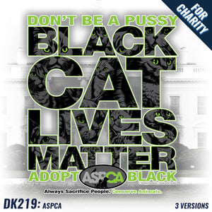 DK219: ASPCA (Black Cat Edition) - Men's Short Sleeve