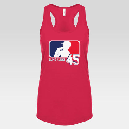 DK3: Take Me Out Of The Ball Game - Ladies Racerback Tank