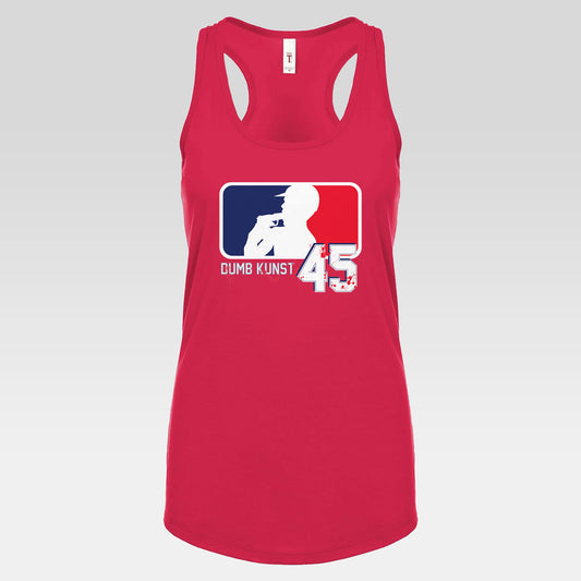 DK3: Take Me Out Of The Ball Game - Ladies Racerback Tank