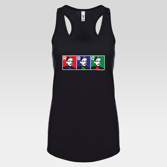 DK10: RBG IN RGB - Ladies Racerback Tank