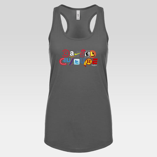 DK53: Cancel Culture - Ladies Racerback Tank