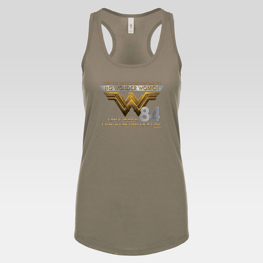 DK57: No Wonder Women - Ladies Racerback Tank