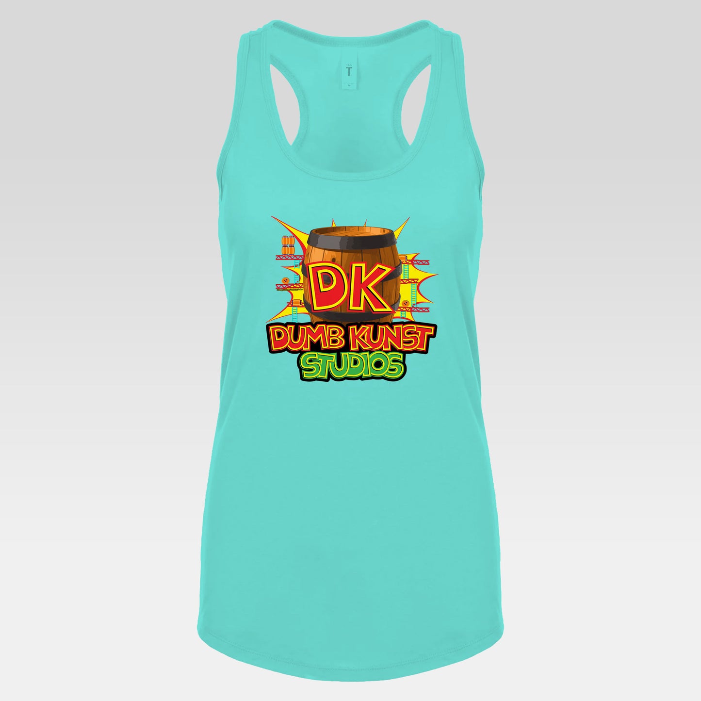 DK86: King Donkey Kunst - Ladies Racerback Tank
