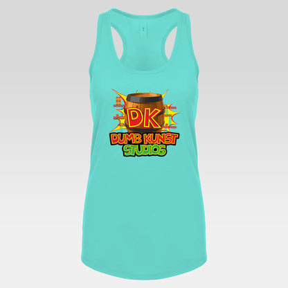 DK86: King Donkey Kunst - Ladies Racerback Tank