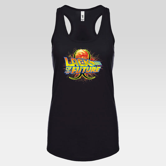 DK118: Lack Of A Future - Ladies Racerback Tank