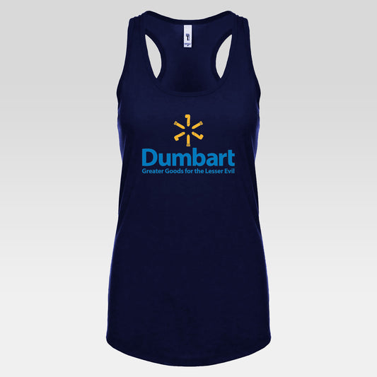DK127: Dumbart - Ladies Racerback Tank
