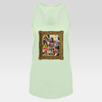 DK169: Kingdumb Kunst - Ladies Racerback Tank