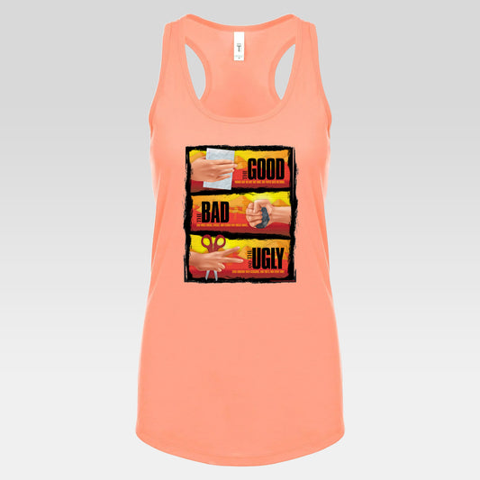 DK173: Roshambo Gone Wild West - Ladies Racerback Tank