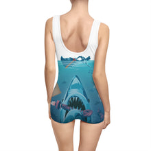 Load image into Gallery viewer, DK101: Break Their Jaws - Women&#39;s Vintage Swimsuit
