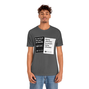 DK180: Humans Against Humanity (Offended Edition) - Unisex Short Sleeve