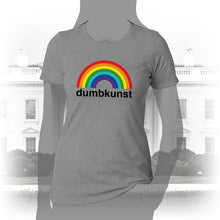 Load image into Gallery viewer, DK16: Dumb Kunst Under The Rainbow - Women&#39;s Short Sleeve
