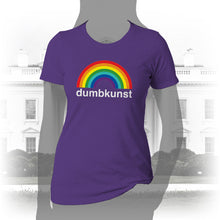 Load image into Gallery viewer, DK16: Dumb Kunst Under The Rainbow - Women&#39;s Short Sleeve
