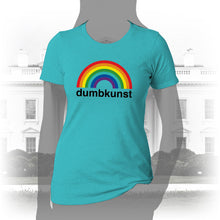 Load image into Gallery viewer, DK16: Dumb Kunst Under The Rainbow - Women&#39;s Short Sleeve
