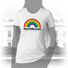 Load image into Gallery viewer, DK16: Dumb Kunst Under The Rainbow - Women&#39;s Short Sleeve
