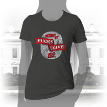 Load image into Gallery viewer, DK100: Zero Fucks To Give (Silver Edition) - Women&#39;s Short Sleeve
