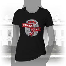 Load image into Gallery viewer, DK100: Zero Fucks To Give (Silver Edition) - Women&#39;s Short Sleeve
