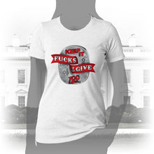 Load image into Gallery viewer, DK100: Zero Fucks To Give (Silver Edition) - Women&#39;s Short Sleeve
