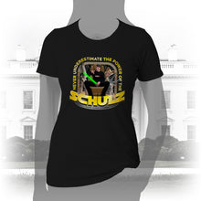 Load image into Gallery viewer, DK54: Power of the Schulz - Women&#39;s Short Sleeve
