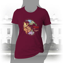 Load image into Gallery viewer, DK107: Don&#39;t RISK Global Domination - Women&#39;s Short Sleeve
