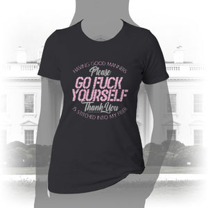 DK90: Please & Thank You (Go Fuck Yourself) - Women's Short Sleeve