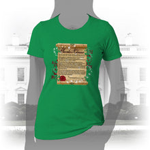 Load image into Gallery viewer, DK35: Santa&#39;s Clause - Women&#39;s Short Sleeve
