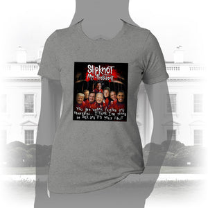 DK108: Slipknot My President - Women's Short Sleeve