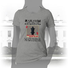 Load image into Gallery viewer, DK122: Wanted: Ransom Propaganda (Ransom Edition) - Women&#39;s Short Sleeve
