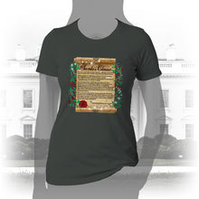 Load image into Gallery viewer, DK35: Santa&#39;s Clause - Women&#39;s Short Sleeve
