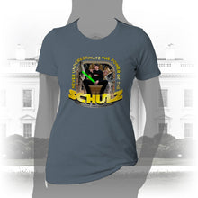 Load image into Gallery viewer, DK54: Power of the Schulz - Women&#39;s Short Sleeve
