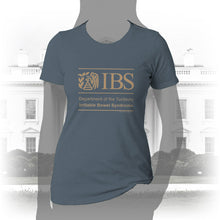 Load image into Gallery viewer, DK71: Dept. of Turdsury&#39;s IBS - Women&#39;s Short Sleeve
