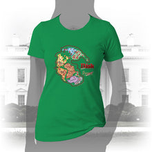 Load image into Gallery viewer, DK107: Don&#39;t RISK Global Domination - Women&#39;s Short Sleeve
