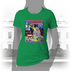 DK149: UnMARVELousington D.C. - Women's Short Sleeve