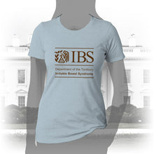 Load image into Gallery viewer, DK71: Dept. of Turdsury&#39;s IBS - Women&#39;s Short Sleeve
