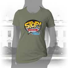 Load image into Gallery viewer, DK103: Stop! by Fukno - Women&#39;s Short Sleeve
