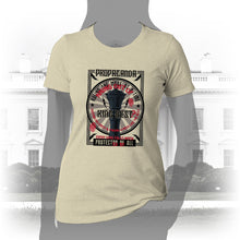 Load image into Gallery viewer, DK122: Wanted: Ransom Propaganda (Propaganda Edition) - Women&#39;s Short Sleeve
