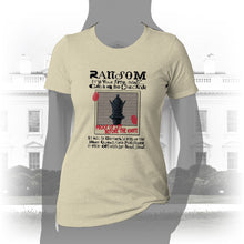 Load image into Gallery viewer, DK122: Wanted: Ransom Propaganda (Ransom Edition) - Women&#39;s Short Sleeve
