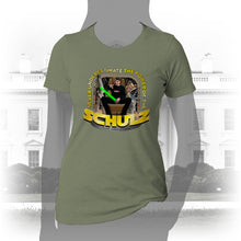 Load image into Gallery viewer, DK54: Power of the Schulz - Women&#39;s Short Sleeve
