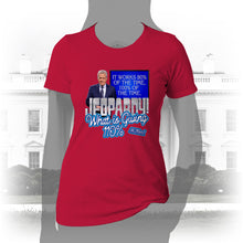 Load image into Gallery viewer, DK144: Final Jeopardy - Women&#39;s Short Sleeve
