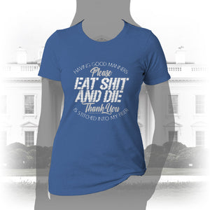 DK90: Please & Thank You (Eat Shit and Die) - Women's Short Sleeve