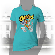 Load image into Gallery viewer, DK28: Chester Cheated - Women&#39;s Short Sleeve
