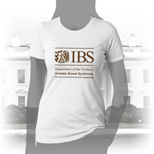 Load image into Gallery viewer, DK71: Dept. of Turdsury&#39;s IBS - Women&#39;s Short Sleeve
