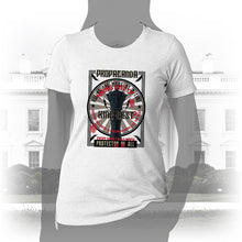 Load image into Gallery viewer, DK122: Wanted: Ransom Propaganda (Propaganda Edition) - Women&#39;s Short Sleeve
