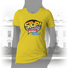 Load image into Gallery viewer, DK103: Stop! by Fukno - Women&#39;s Short Sleeve
