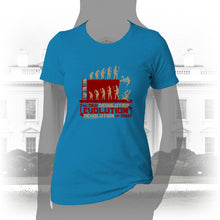 Load image into Gallery viewer, DK126: Devolution Revolution - Women&#39;s Short Sleeve
